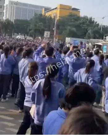 深圳易力声科技罢工